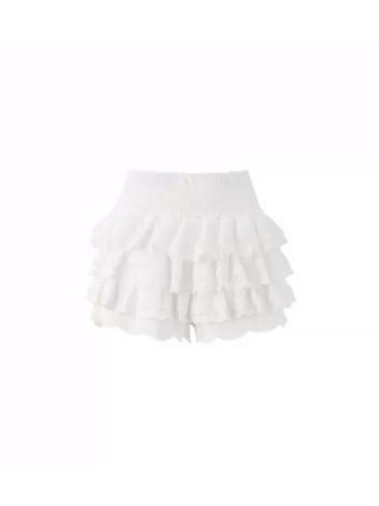 Cake short versatile skirt pants【s0000004110】