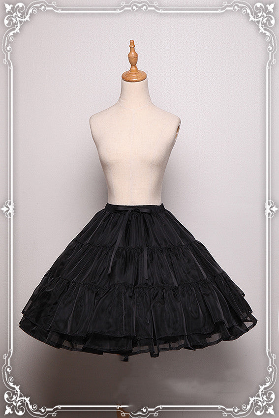 Krad Lanrete - Elegant Long and Short Lolita Petticoat