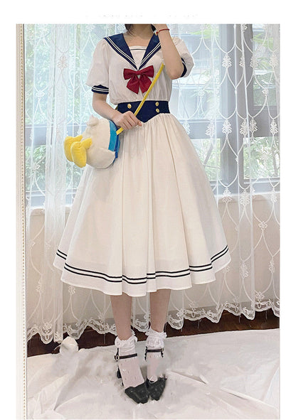 Beleganty - Sea and Wind - Retro Sailor Lolita OP Dress Version 1.0