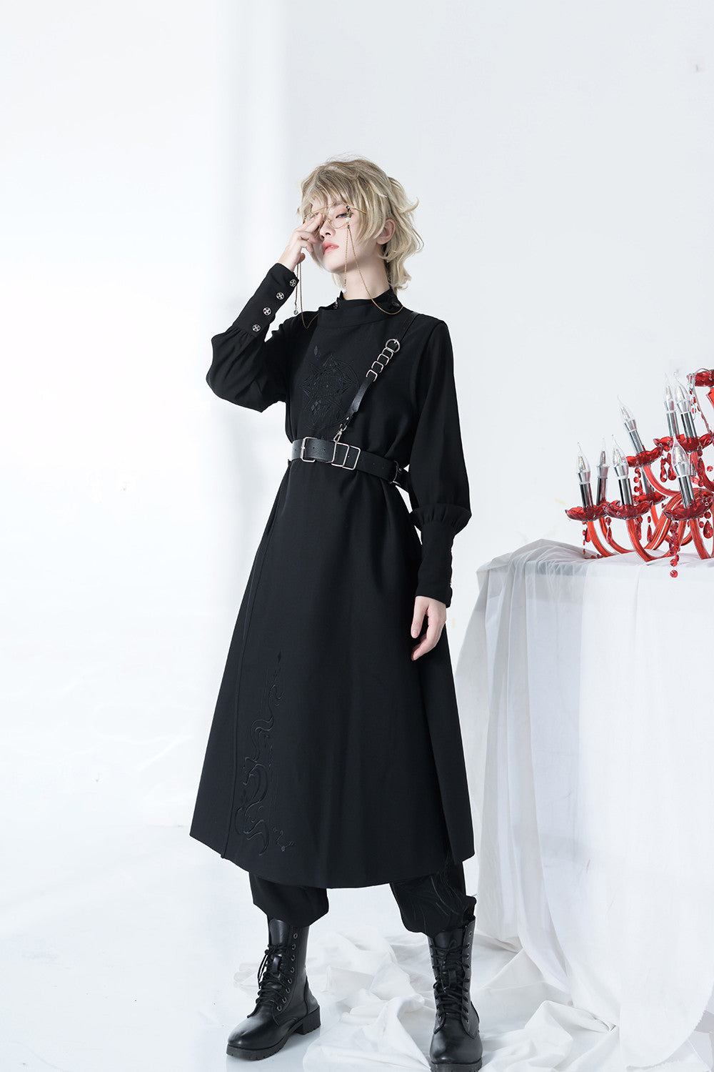 Princess Chronicles - The Stars Change - Sleeveless Ouji Lolita Long Coat