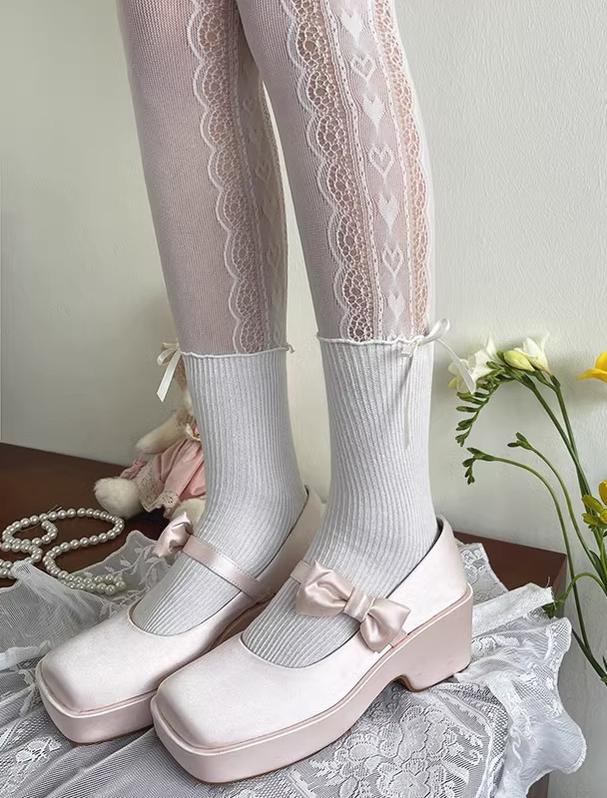 WAGUIR - Sweet Lolita Lace Patchwork Pantyhose