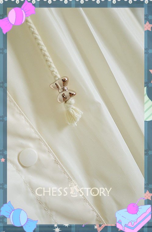 Chess Story - Sweet Rainbow - Elegant Lolita Raincoat Loose Windbreaker