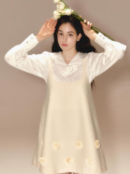 A-strap suspender skirt【s0000003456】