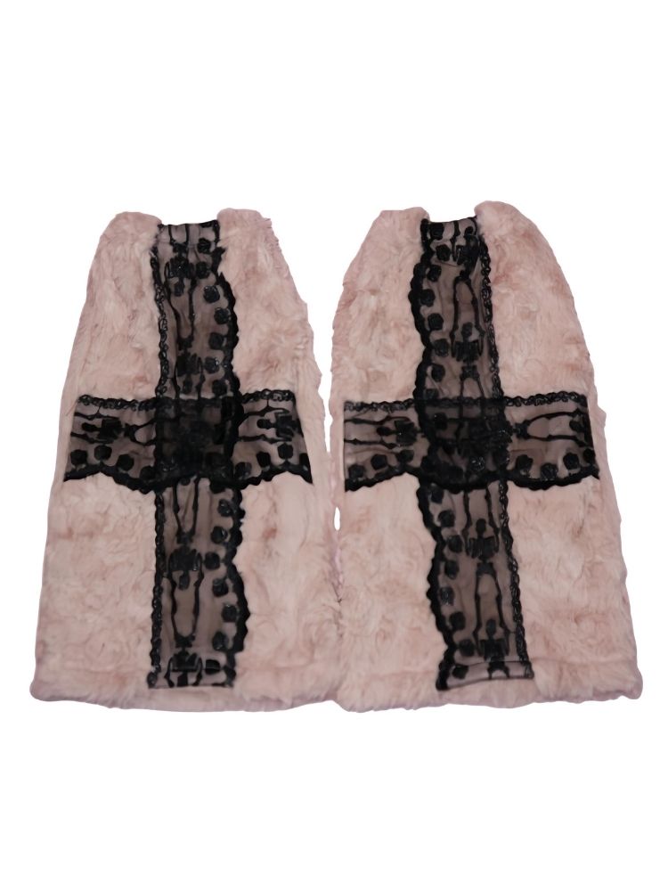 Lace Plush Leg Wraps【s0000007716】