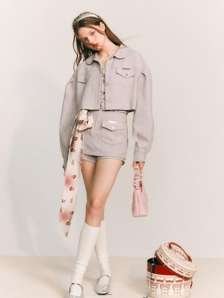 Cute three piece suit【s0000003233】