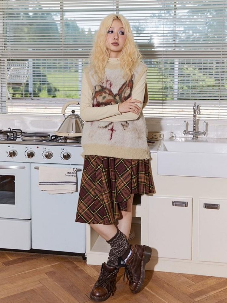 Loose lazy original vest 【s0000004333】