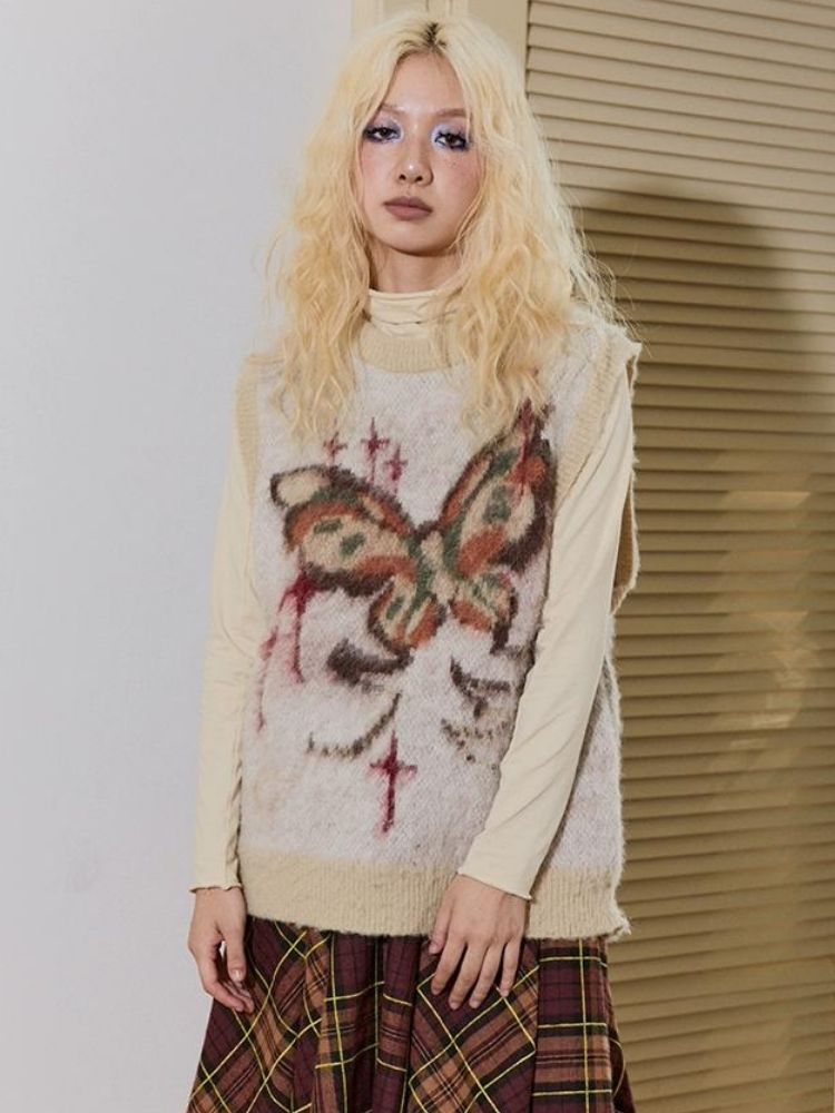 Loose lazy original vest 【s0000004333】