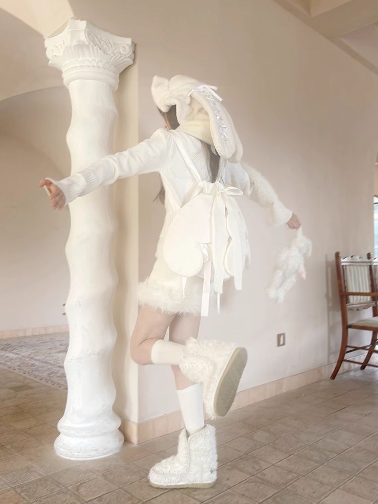 Angel Moth Wings Bow Cute Shoulder Bag【s0000004909】