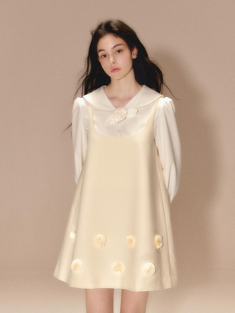 A-strap suspender skirt【s0000003456】