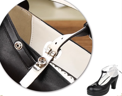 Angelic Imprint - Gothic Lolita Wings and Cross Shoes for Chistmas