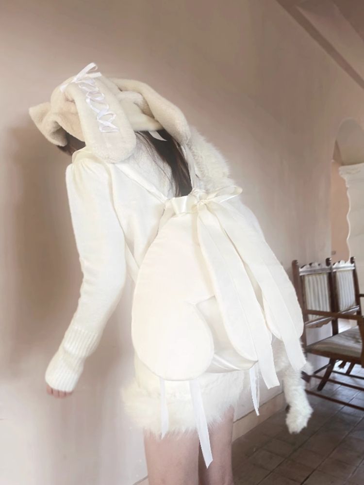 Angel Moth Wings Bow Cute Shoulder Bag【s0000004909】