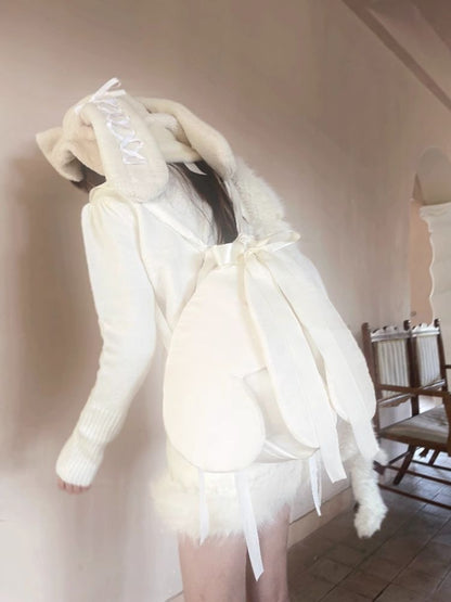 Angel Moth Wings Bow Cute Shoulder Bag【s0000004909】