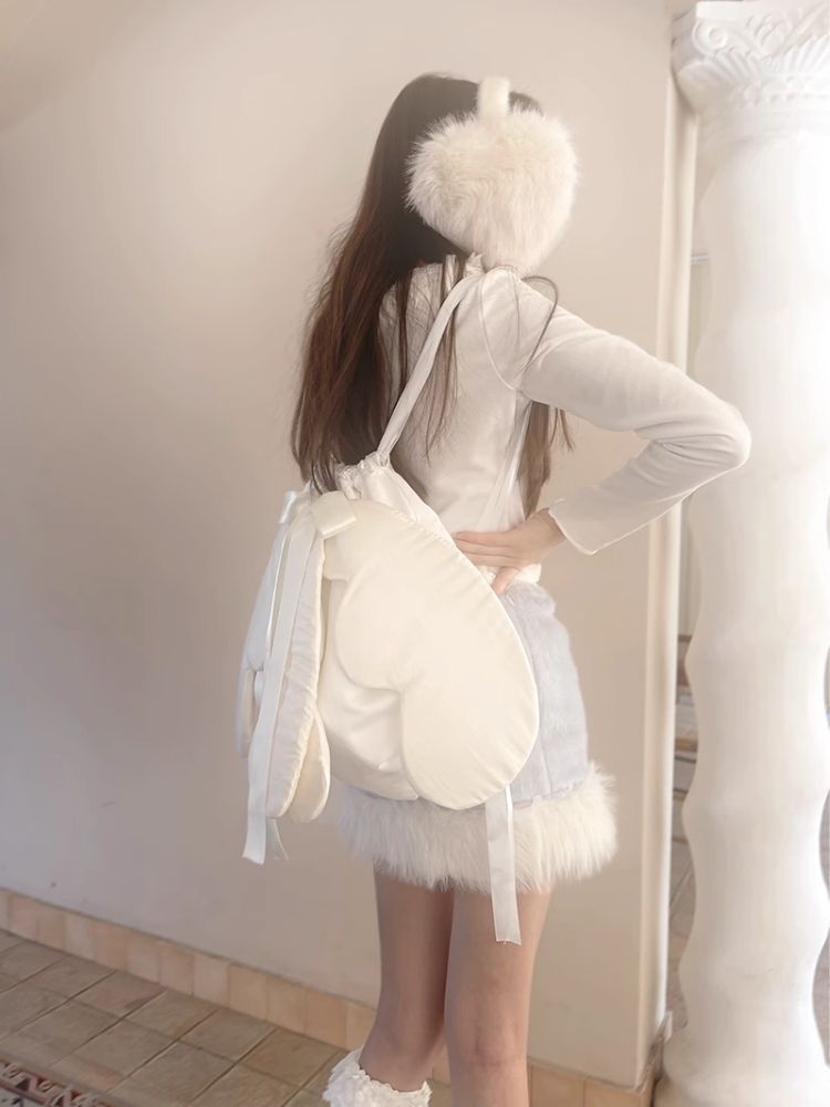 Angel Moth Wings Bow Cute Shoulder Bag【s0000004909】