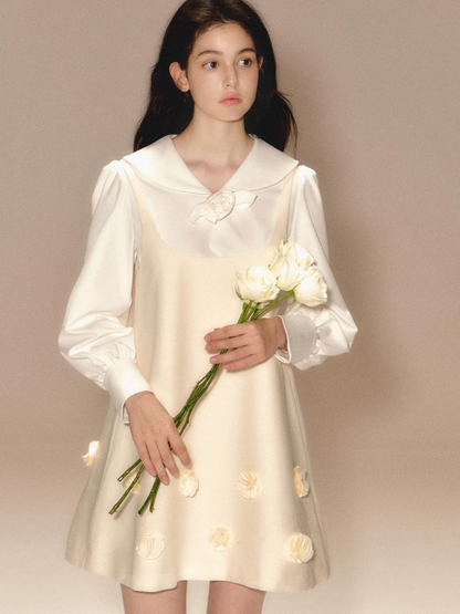 A-strap suspender skirt【s0000003456】