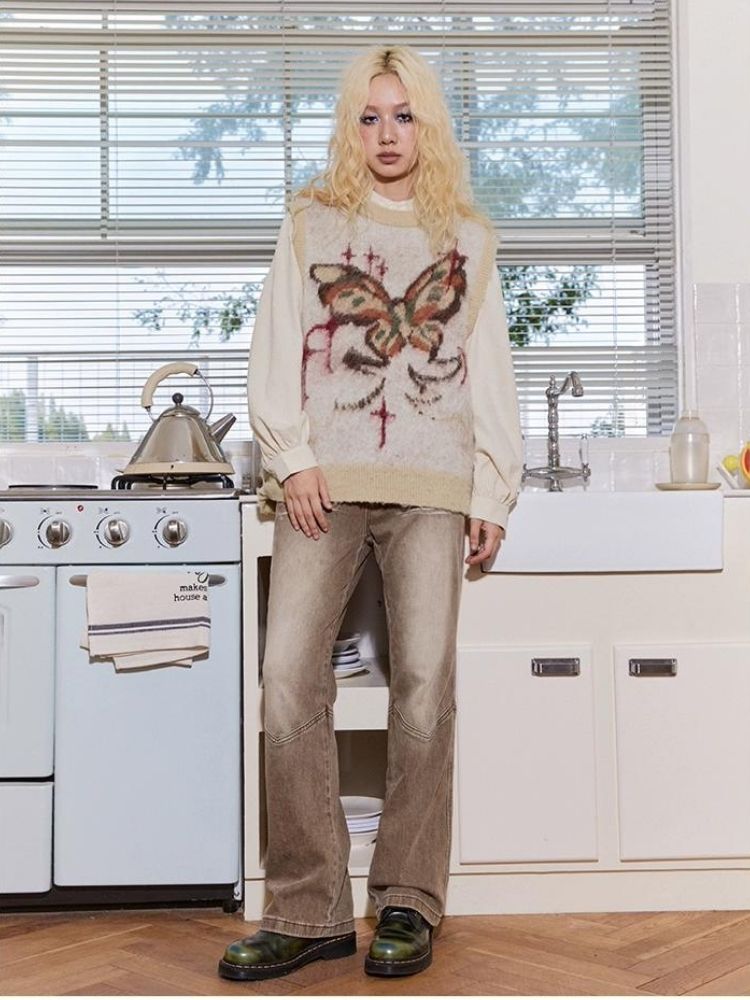 Loose lazy original vest 【s0000004333】