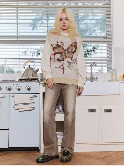 Loose lazy original vest 【s0000004333】