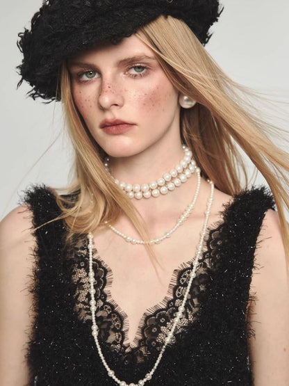 V-neck suspender dress【s0000004154】