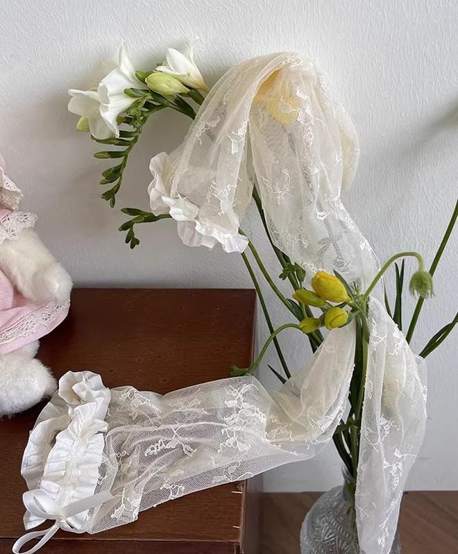 WAGUIR - Rose Story - Sweet Lolita Socks Thigh High Thin Lace Stockings