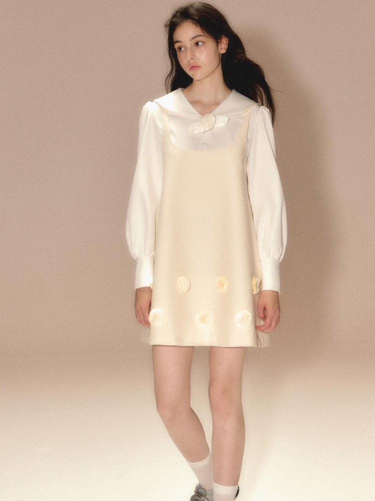 A-strap suspender skirt【s0000003456】