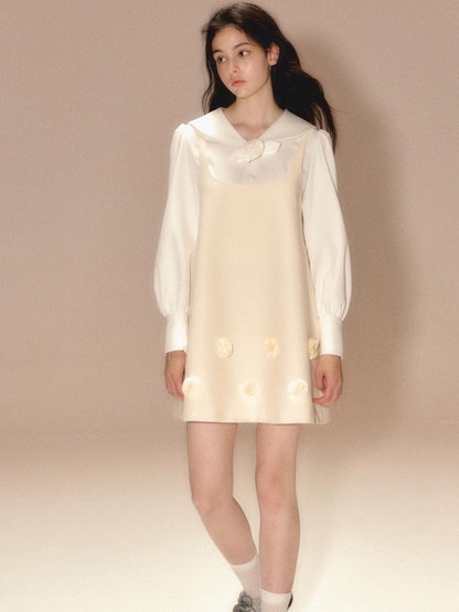 A-strap suspender skirt【s0000003456】