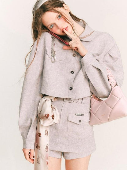 Cute three piece suit【s0000003233】