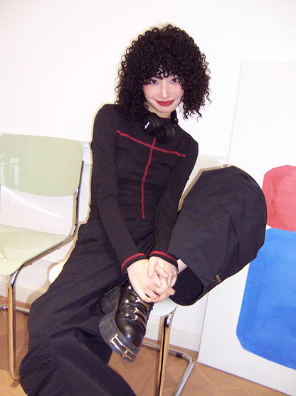 Stitching High Neck Inner T-Shirt【s0000007120】