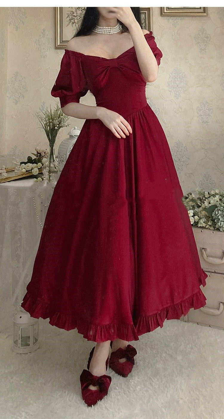 Beleganty - Miss Rebecca - Pure Color Elegant Lolita OP Dress