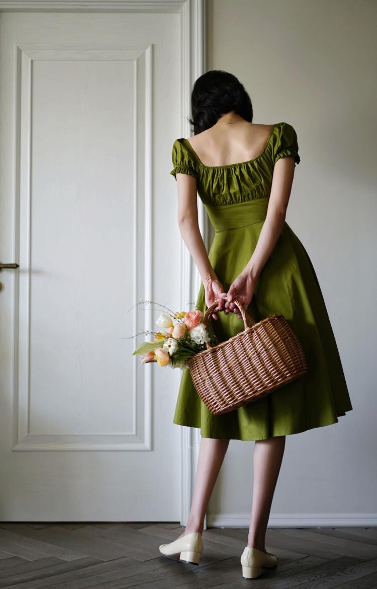 Summer fruit classical dress