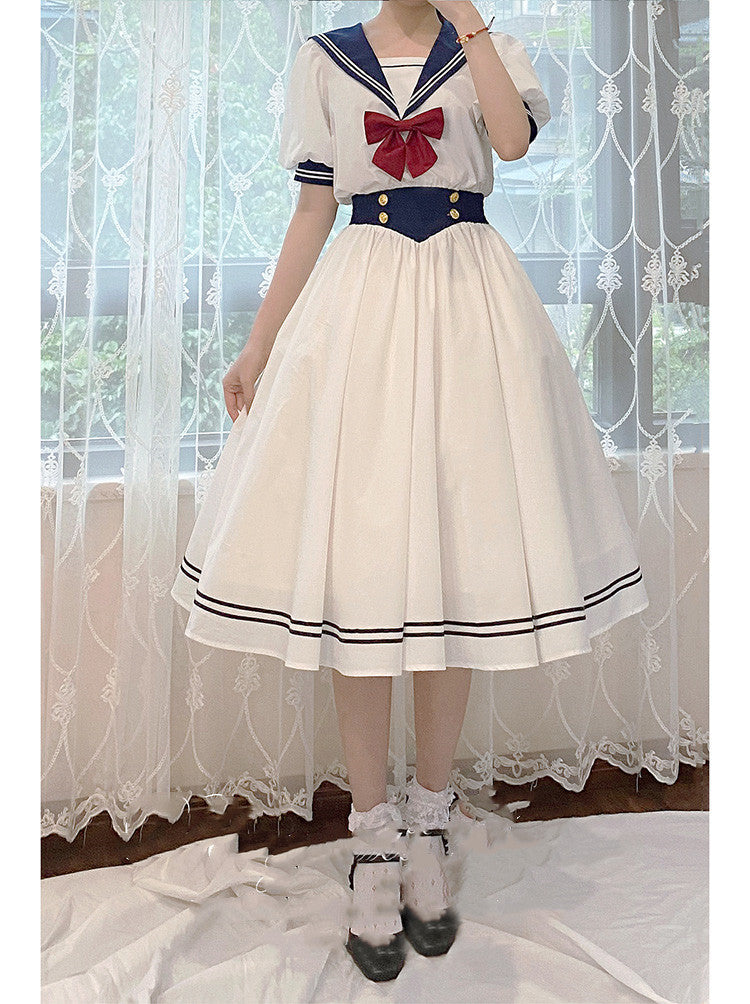 Beleganty - Sea and Wind - Retro Sailor Lolita OP Dress Version 1.0