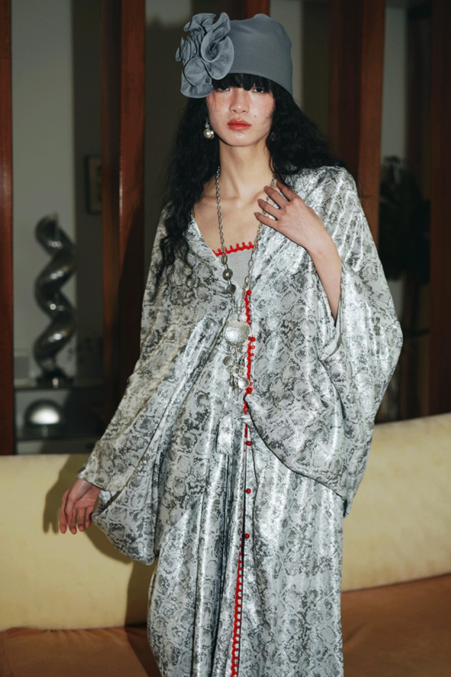 Luxury Silk Kimono Cardigan
