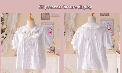 OCELOT - Sweet Lolita Lolita JSK and SK Rabbit Strawberry Dress