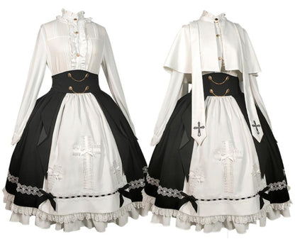 CastleToo - Holy Academy - Gothic Lolita Prince Skirt Set