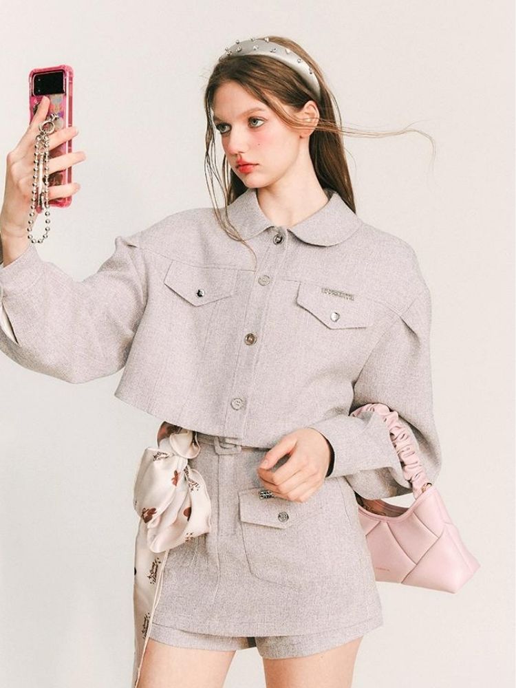 Cute three piece suit【s0000003233】