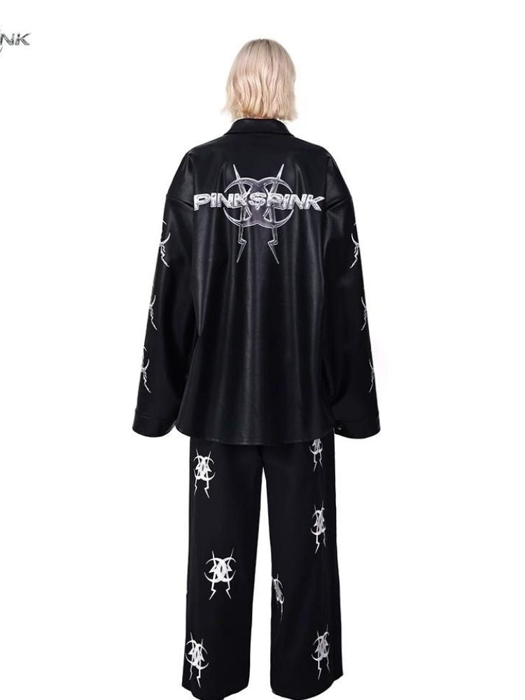 Pocket leather jacket【s0000003704】