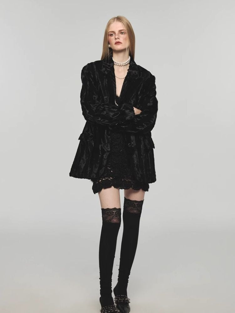 V-neck suspender dress【s0000004154】