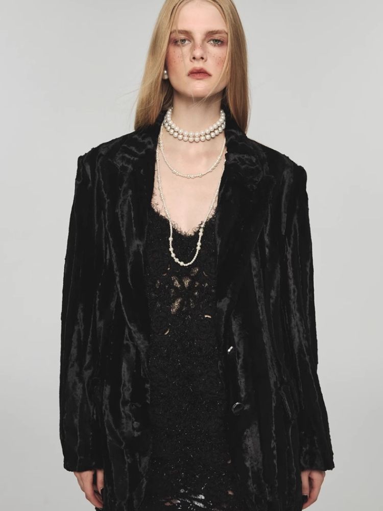 V-neck suspender dress【s0000004154】