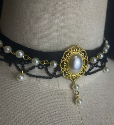 Cat-Romance - Coconut Milk Boo Boo - Elegant Lolita Polka Dot OP