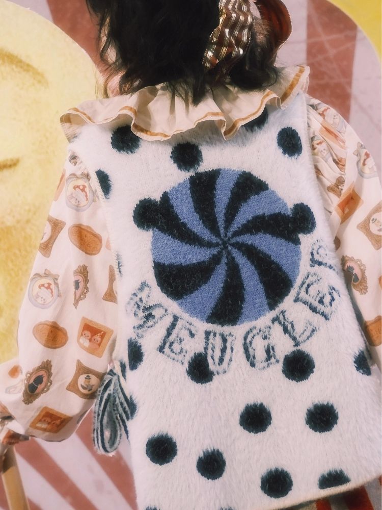 Lace collar shirt【s0000003607】