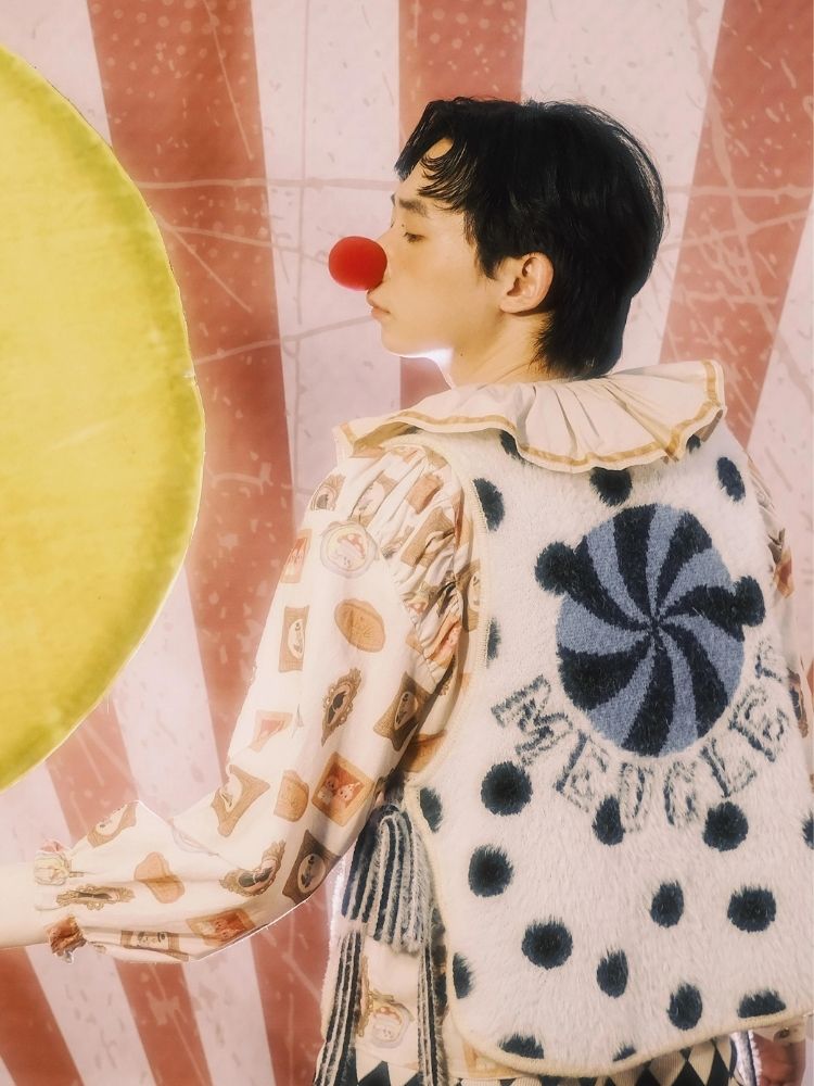 Lace collar shirt【s0000003607】