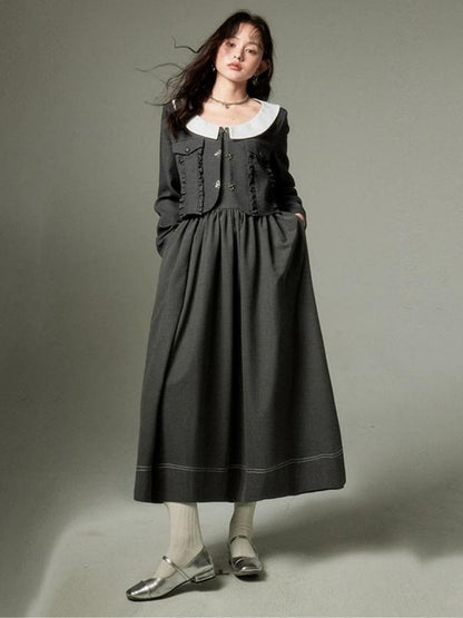 High waist slim dress【s0000003271】