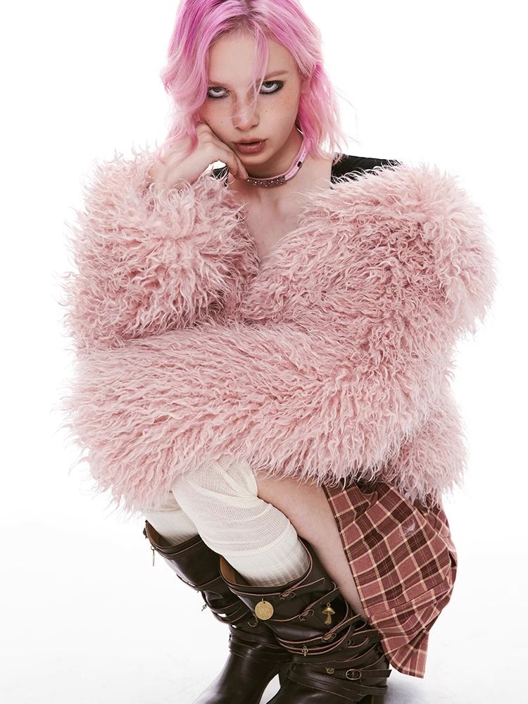 Retro plaid bustier pleated skirt【s0000004960】