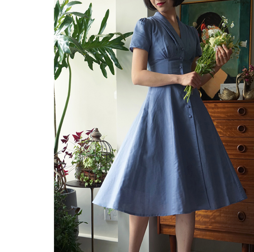 Viscountess Vintage Dress