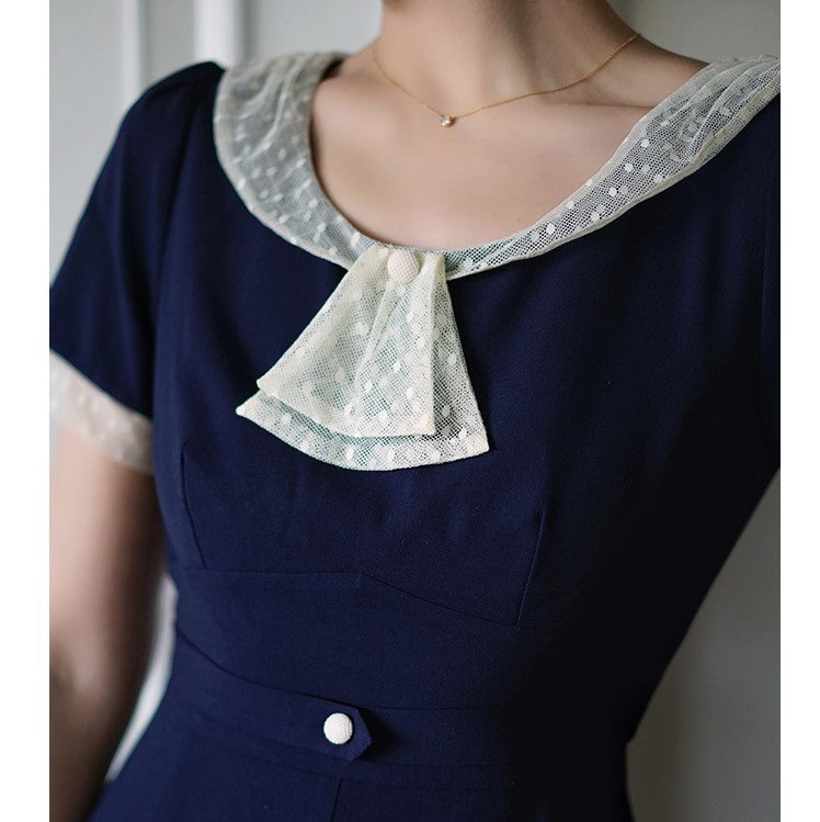 French concession vintage dress