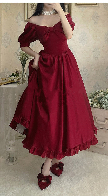 Beleganty - Miss Rebecca - Pure Color Elegant Lolita OP Dress