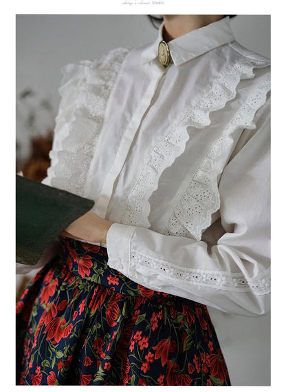 Embroidered vintage blouse