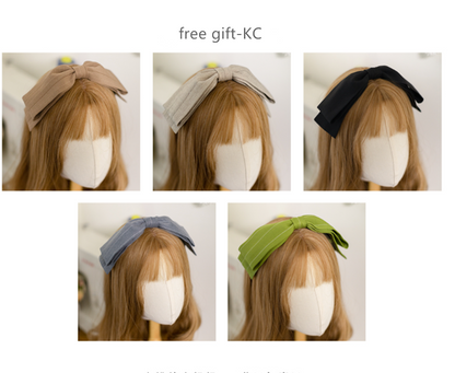 Forest Wardrobe - Winter Lolita Classic Front Open Stripe OP