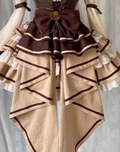 Sakurahime - Time Sand Rear - Punk Lolita OP Cute Daily Lolita Dress