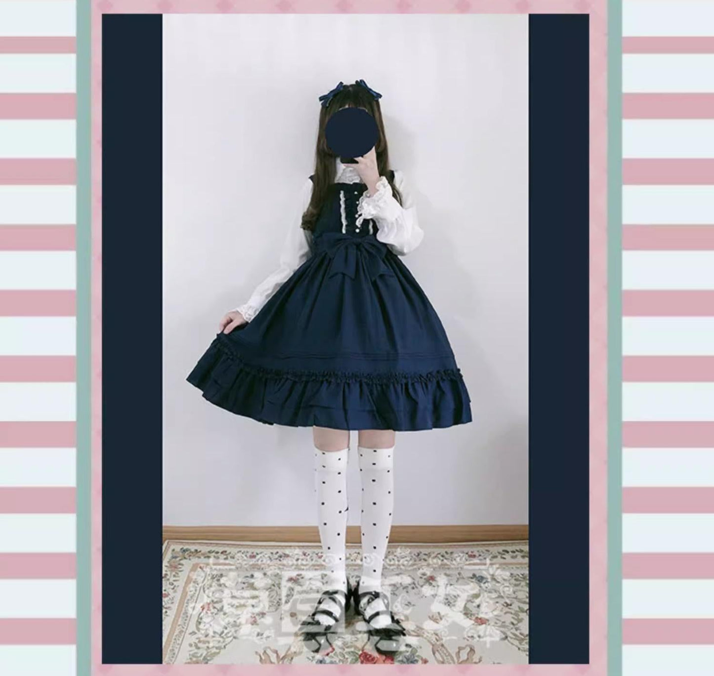 Strawberry Witch - Sweet Lolita JSK Multicolored Lolita Dress