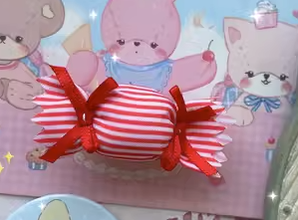 Bear Doll - Augustina - Sweet Lolita Candy Hair Clip and Brooch