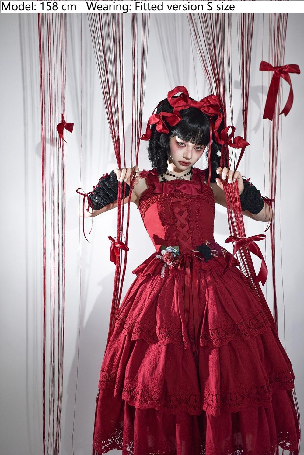 Miss Point - Forest Waltz - Cotton Lolita Camisole Embroidered Cami Top